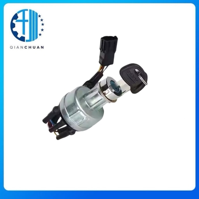 Ignition Starter Switch With Keys A241200001217 for Sany SY135 SY215-8 SY235 SY365 Excavator Parts