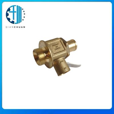 6738-21-5610 Oil  Drain Valve  for PC200-7 Engine Excavator  Spare Parts