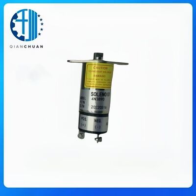 4N-3890 4N3890 Fuel Shutoff Solenoid Valve For  3304 3306 3406B 3408 Engine Parts