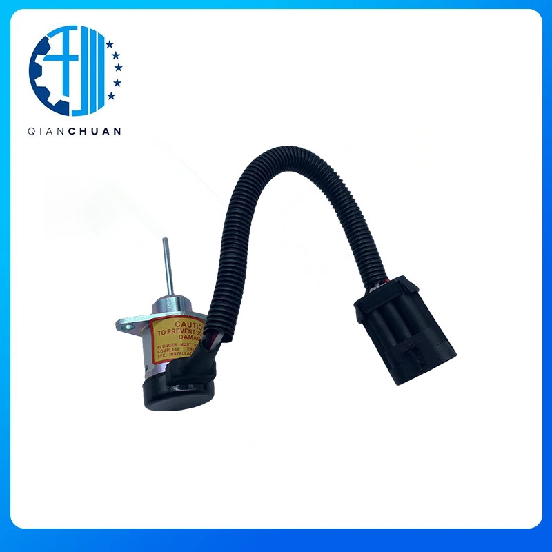 1G925-60011 12v Fuel Shutoff Solenoid for KUBOTA S185 S205 325 Skid Steer 6691498