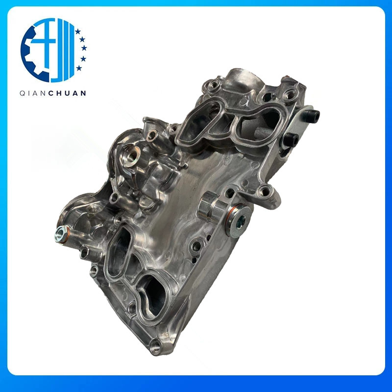 Excavator Diesel Engine Parts D6E Engine Oil Coolers  21099784 Oil Cooler Cover