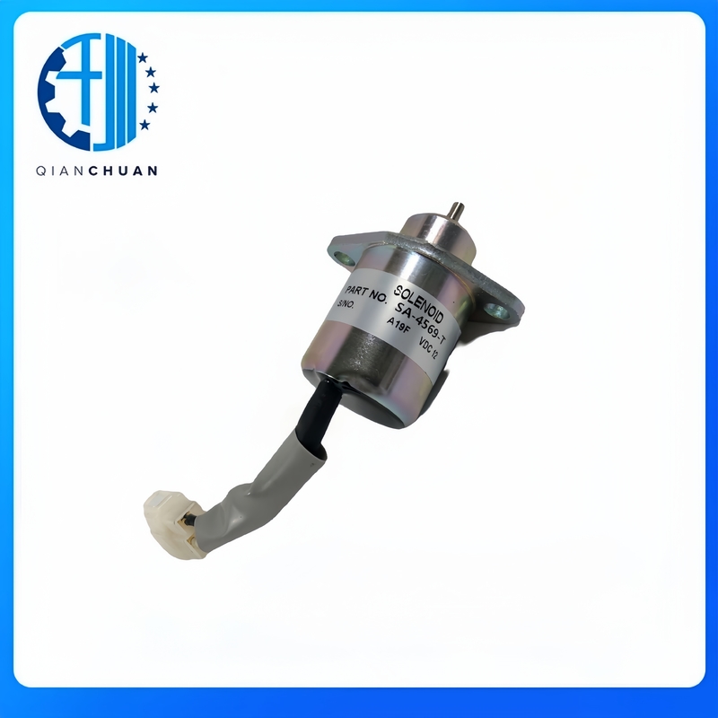 12V Stop Solenoid Valve  SA-4569-T For Kubota 05 Series D905 V1505