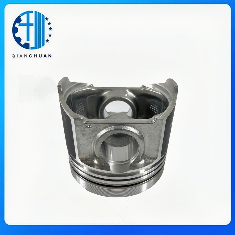 Piston 1J550-21110  For Kubota V3800 Engine Bowl 57MM Excavator  Parts