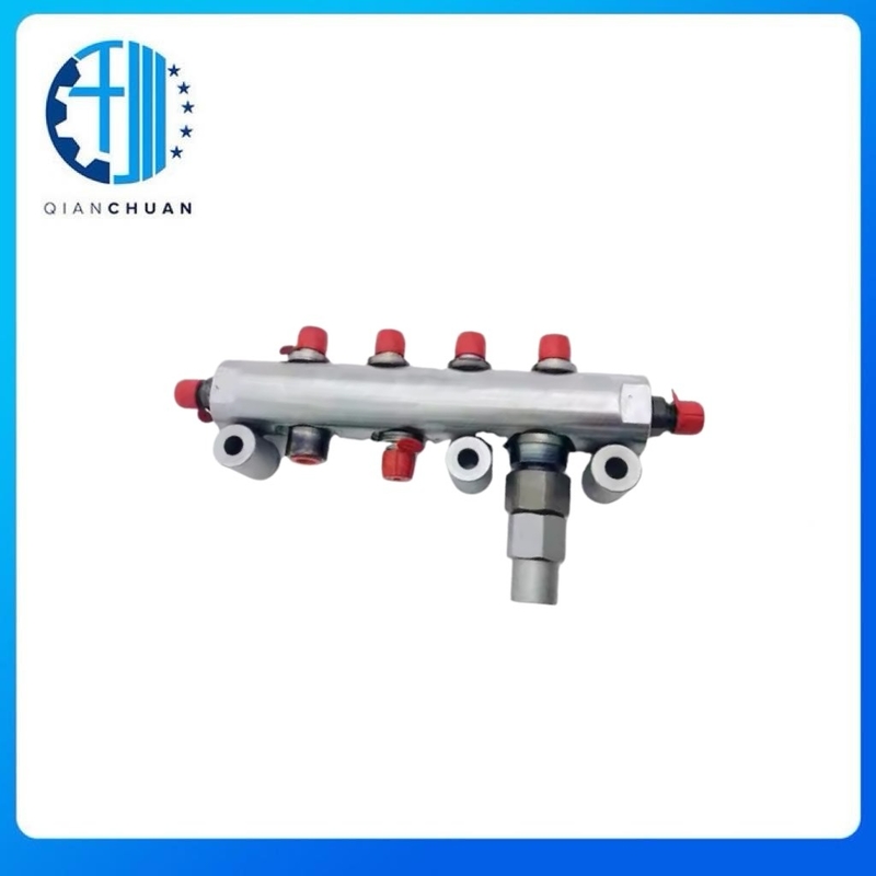 Fuel Common Rail 438-3416  For C6.4 Engine  E320D Excavator Engine Parts