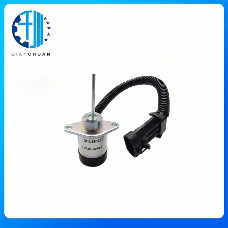 1G925-60011 1503ES-12A5UC4S Fuel Shut Off  Solenoid 12V For Kubota Engine