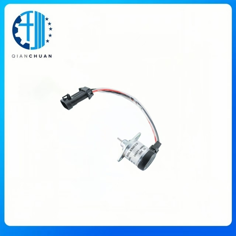 6689034 12VDC Fuel Shut Off Solenoid for Bobcat A300 A770 S220 S250 S300 S330