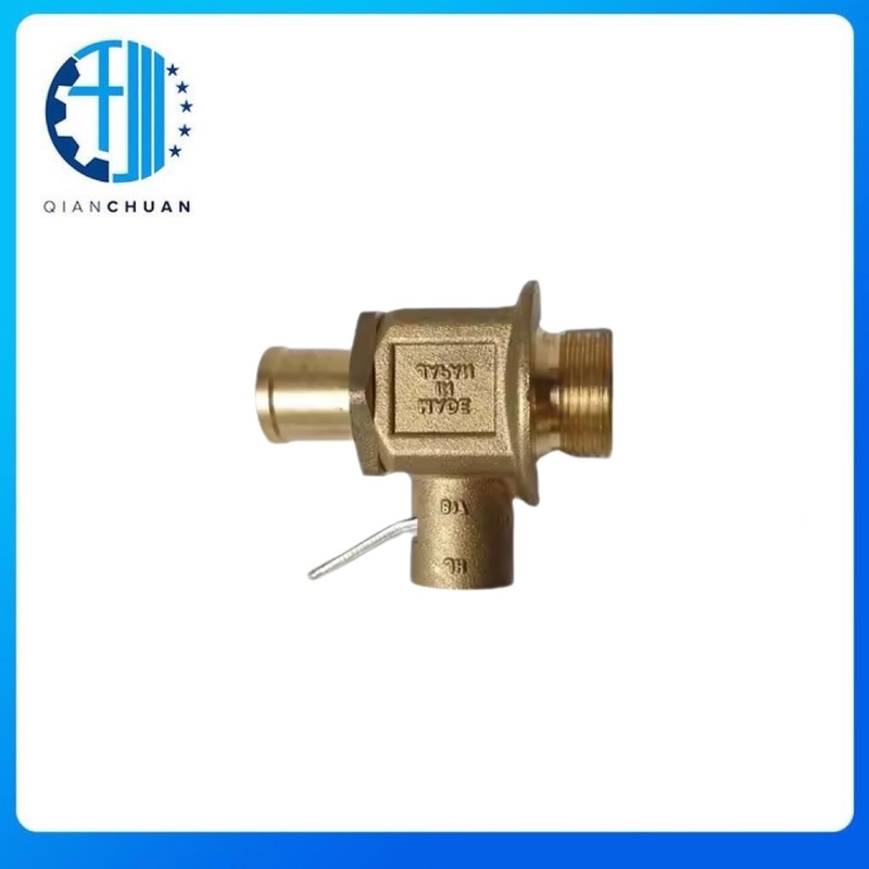 6738-21-5610 Oil Pan Drain Valve Plug  For PC200-7 Excavator Engine Spare Parts