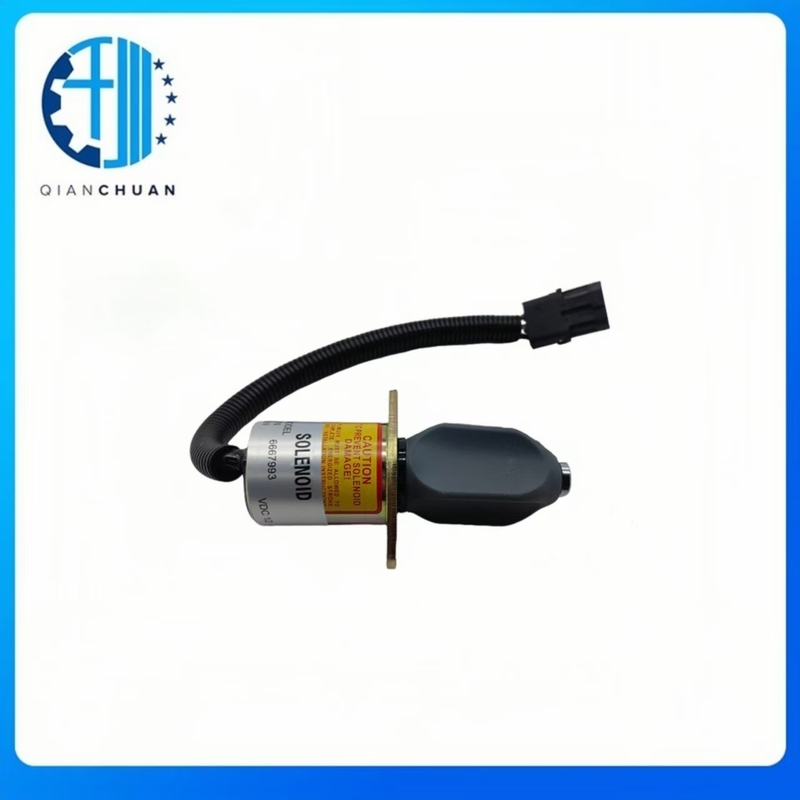 6667993 Fuel Shutoff Solenoid fits for Bobcat Truck 743 753 Engine for 231 Skid Steer