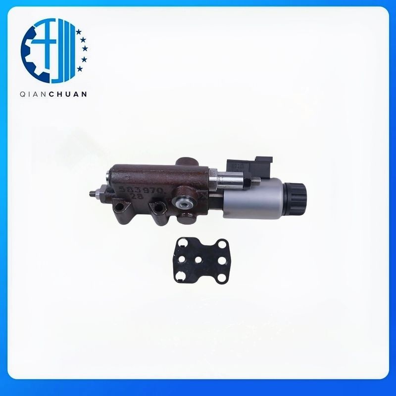 244-4120 Fan Pump Solenoid Valve For  C13 3176C C-9 Engine 345D 349D Excavators