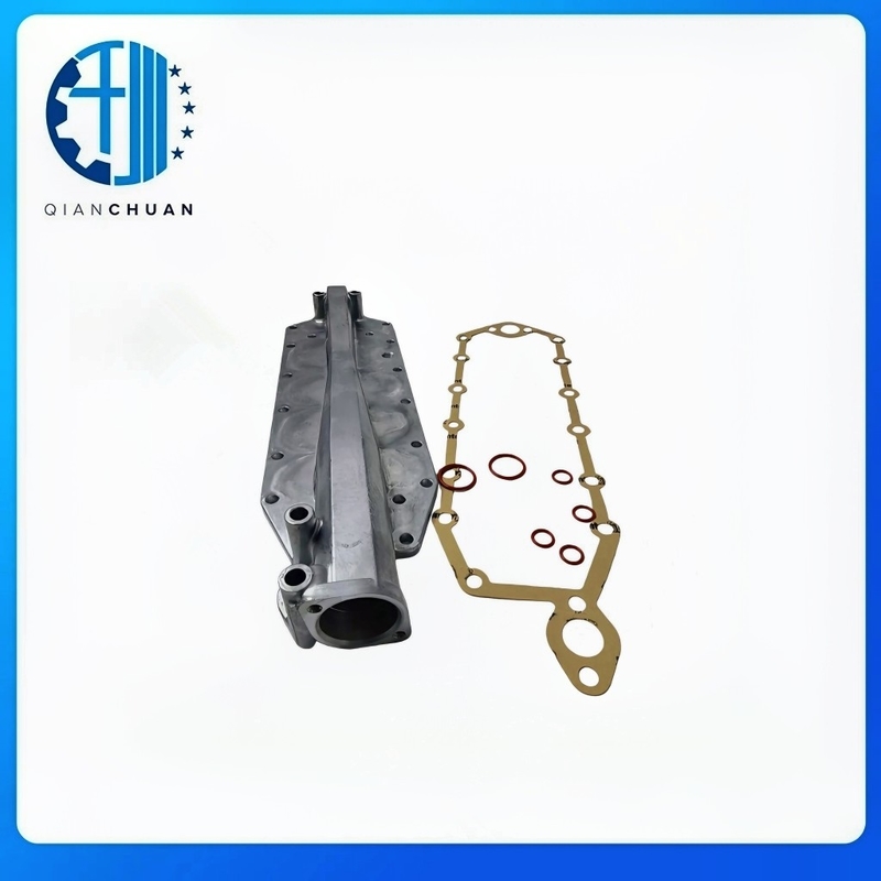 6150-61-2124 Oil Cooler Cover For Komatsu 6D125 Engine PC400-8 Excavator
